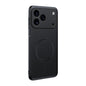 Plain Leather MagSafe Shockproof Phone Case, For iPhone 17 Pro Max, For iPhone 17 Pro, For iPhone 17, For iPhone Air, For iPhone 16e, For iPhone 16 Pro Max