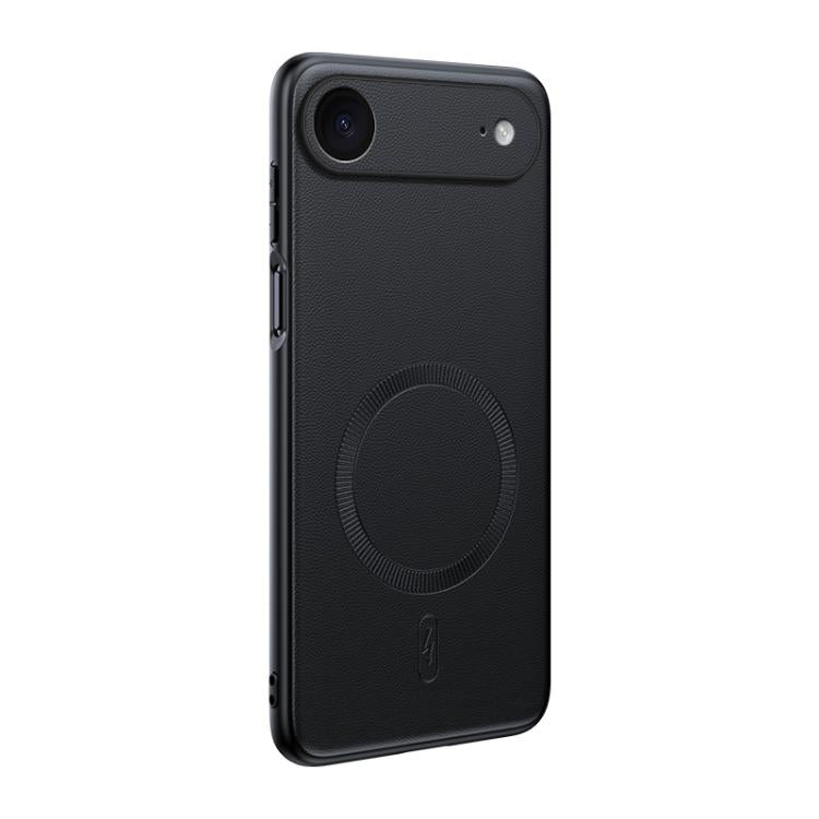 Plain Leather MagSafe Shockproof Phone Case, For iPhone 17 Pro Max, For iPhone 17 Pro, For iPhone 17, For iPhone Air, For iPhone 16e, For iPhone 16 Pro Max