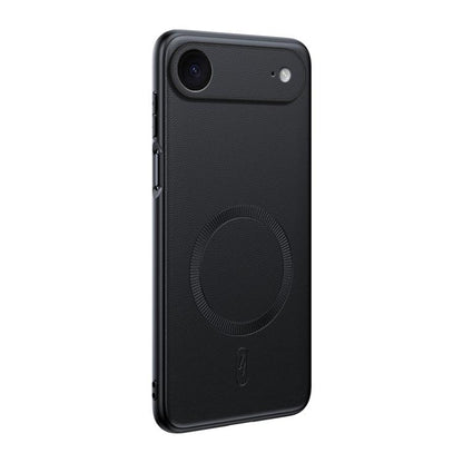 Plain Leather MagSafe Shockproof Phone Case, For iPhone 17 Pro Max, For iPhone 17 Pro, For iPhone 17, For iPhone Air, For iPhone 16e, For iPhone 16 Pro Max