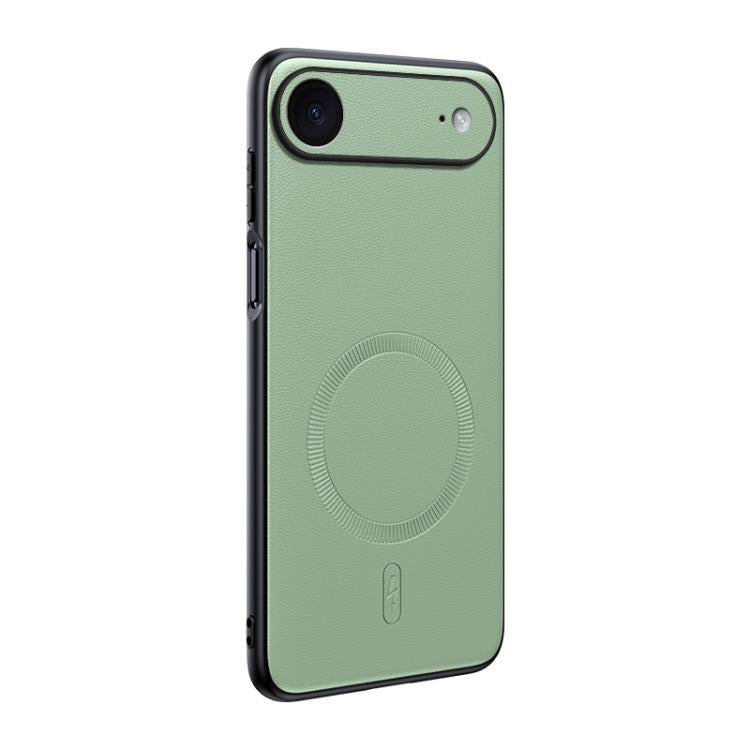 Plain Leather MagSafe Shockproof Phone Case, For iPhone 17 Pro Max, For iPhone 17 Pro, For iPhone 17, For iPhone Air, For iPhone 16e, For iPhone 16 Pro Max