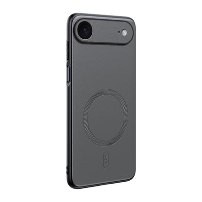 Plain Leather MagSafe Shockproof Phone Case, For iPhone 17 Pro Max, For iPhone 17 Pro, For iPhone 17, For iPhone Air, For iPhone 16e, For iPhone 16 Pro Max