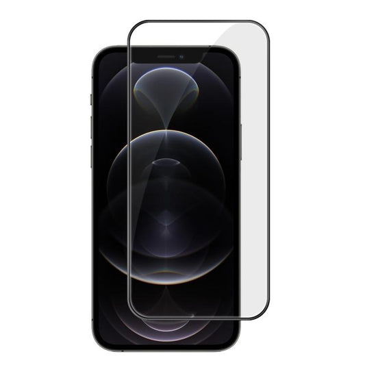 Kalebol High-Aluminum Screen-Printed Full-Coverage Anti-Fingerprint Black-Bordered HD Tempered Glass Film, For iPhone 12 Pro Max, For iPhone 12 Pro, For iPhone 11 Pro Max, For iPhone 11, For iPhone 11 Pro, For iPhone XS, For iPhone XR, For iPhone XS Ma...
