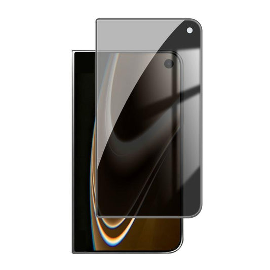 Kalebol High-Aluminum Screen-Printed Full-Coverage Black-Border Privacy Tempered Glass Film, For iPhone Duo Outer Screen, For iPhone 18, For iPhone 18 Pro, For iPhone 18 Pro Max, For iPhone 17 Pro Max, For iPhone 17 Pro, For iPhone 17, For iPhone Air  ...