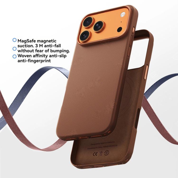Tech Textured Hollow MagSafe PC Phone Case, No AI Camera Button, For iPhone 17 Pro Max, For iPhone 17 Pro, For iPhone 17