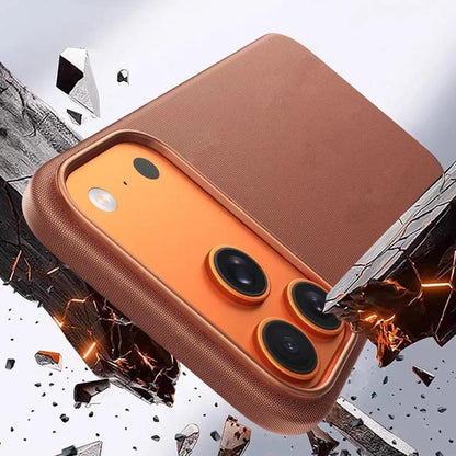 Tech Textured Hollow MagSafe PC Phone Case, No AI Camera Button, For iPhone 17 Pro Max, For iPhone 17 Pro, For iPhone 17