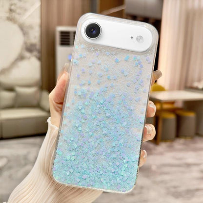 Sequins Glitter Gradient Epoxy TPU Phone Case, For iPhone 18 Pro / 17 Pro, For iPhone 18 Pro Max / 17 Pro Max, For iPhone 17e / 16e, For iPhone 17, For iPhone Air, For iPhone 16 Pro Max