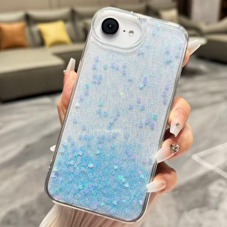 Sequins Glitter Gradient Epoxy TPU Phone Case, For iPhone 18 Pro / 17 Pro, For iPhone 18 Pro Max / 17 Pro Max, For iPhone 17e / 16e, For iPhone 17, For iPhone Air, For iPhone 16 Pro Max