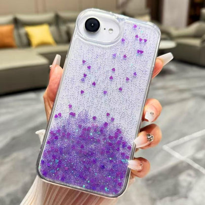 Sequins Glitter Gradient Epoxy TPU Phone Case, For iPhone 18 Pro / 17 Pro, For iPhone 18 Pro Max / 17 Pro Max, For iPhone 17e / 16e, For iPhone 17, For iPhone Air, For iPhone 16 Pro Max