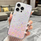 Sequins Glitter Gradient Epoxy TPU Phone Case, For iPhone 16 Pro, For iPhone 16 Plus, For iPhone 16, For iPhone 15 Pro Max, For iPhone 15 Pro, For iPhone 15 Plus