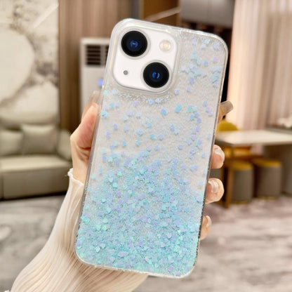 Sequins Glitter Gradient Epoxy TPU Phone Case, For iPhone 15, For iPhone 14 Plus, For iPhone 14, For iPhone 14 Pro, For iPhone 14 Pro Max, For iPhone 13 Pro Max
