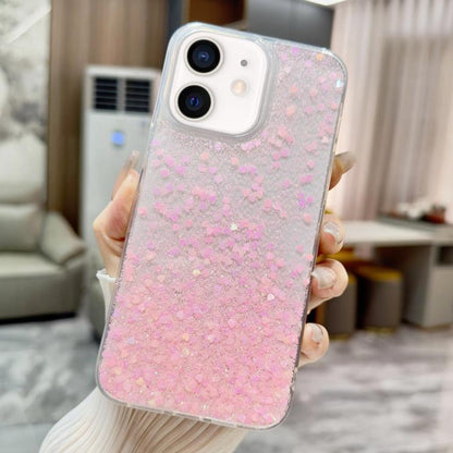 Sequins Glitter Gradient Epoxy TPU Phone Case, For iPhone 13 Pro, For iPhone 13, For iPhone 12, For iPhone 12 Pro Max, For iPhone 12 Pro, For iPhone 11
