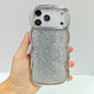 Wave Glitter Sequined Electroplated Phone Case, For iPhone 17 Pro Max, For iPhone 17 Pro, For iPhone 17