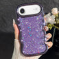 Wave Glitter Sequined Electroplated Phone Case, For iPhone 17, For iPhone Air, For iPhone 16 Pro Max