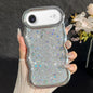 Wave Glitter Sequined Electroplated Phone Case, For iPhone 17, For iPhone Air, For iPhone 16 Pro Max