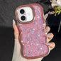 Wave Glitter Sequined Electroplated Phone Case, For iPhone 16 Pro, For iPhone 16 Plus, For iPhone 16