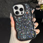 Wave Glitter Sequined Electroplated Phone Case, For iPhone 15 Pro Max, For iPhone 15 Pro, For iPhone 15 Plus