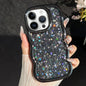 Wave Glitter Sequined Electroplated Phone Case, For iPhone 13 Pro, For iPhone 13