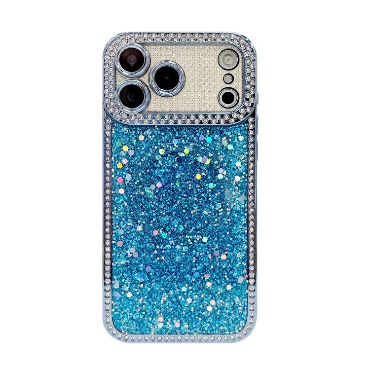 Diamond Sequins Glitter MagSafe Electroplating Phone Case, For iPhone 16 Pro Max, For iPhone 16 Pro, For iPhone 16 Plus, For iPhone 16