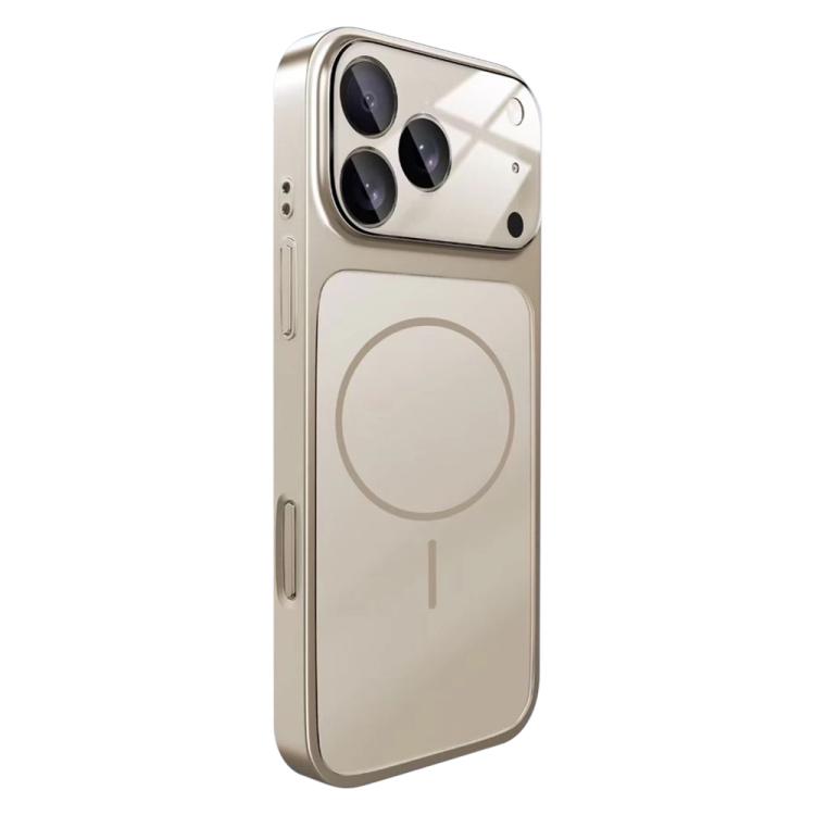 Change to 17 Big Lens Window Frosted MagSafe Phone Case, For iPhone 17 Pro Max, For iPhone 17 Pro, For iPhone 17, For iPhone Air