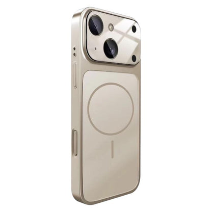 Change to 17 Big Lens Window Frosted MagSafe Phone Case, For iPhone 14 Plus, For iPhone 14, For iPhone 14 Pro, For iPhone 14 Pro Max