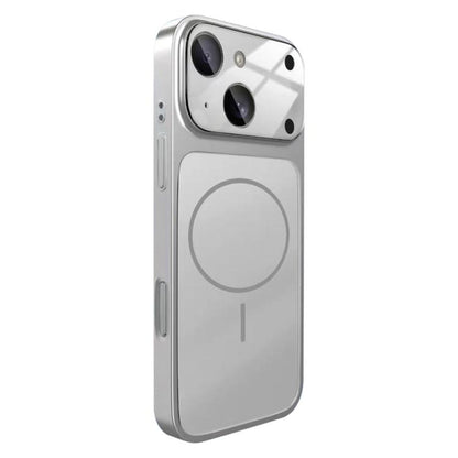Change to 17 Big Lens Window Frosted MagSafe Phone Case, For iPhone 14 Plus, For iPhone 14, For iPhone 14 Pro, For iPhone 14 Pro Max