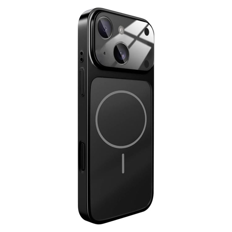 Change to 17 Big Lens Window Frosted MagSafe Phone Case, For iPhone 14 Plus, For iPhone 14, For iPhone 14 Pro, For iPhone 14 Pro Max