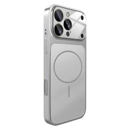 Change to 17 Big Lens Window Frosted MagSafe Phone Case, For iPhone 14 Plus, For iPhone 14, For iPhone 14 Pro, For iPhone 14 Pro Max