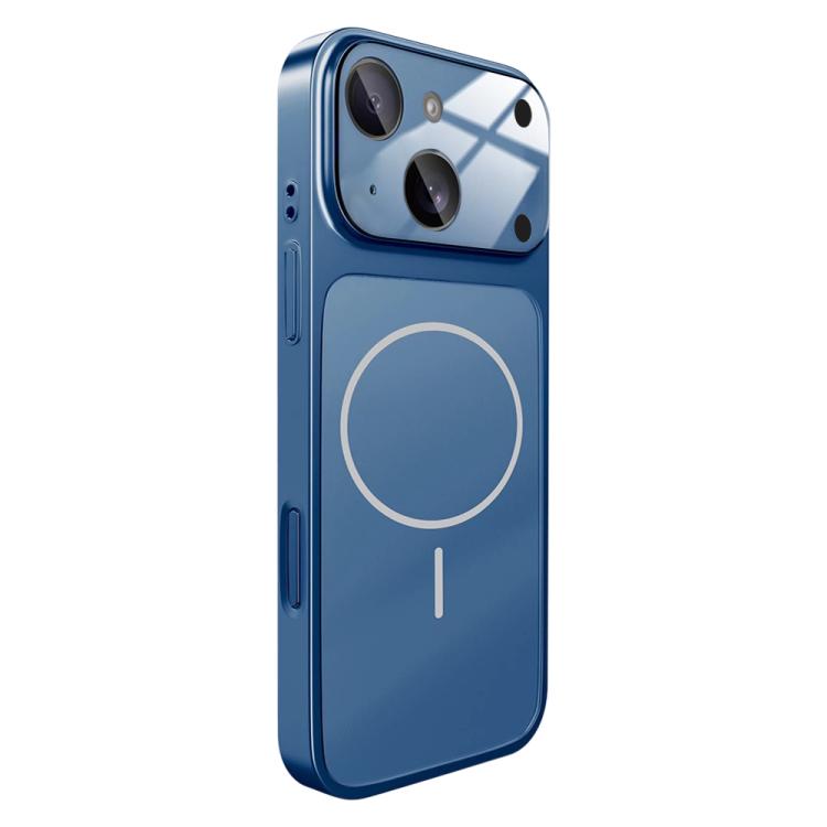 Change to 17 Big Lens Window Frosted MagSafe Phone Case, For iPhone 15 Pro Max, For iPhone 15 Pro, For iPhone 15 Plus, For iPhone 15