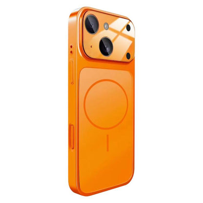 Change to 17 Big Lens Window Frosted MagSafe Phone Case, For iPhone 15 Pro Max, For iPhone 15 Pro, For iPhone 15 Plus, For iPhone 15