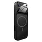 Change to 17 Big Lens Window Frosted MagSafe Phone Case, For iPhone 16 Pro Max, For iPhone 16 Pro, For iPhone 16 Plus, For iPhone 16