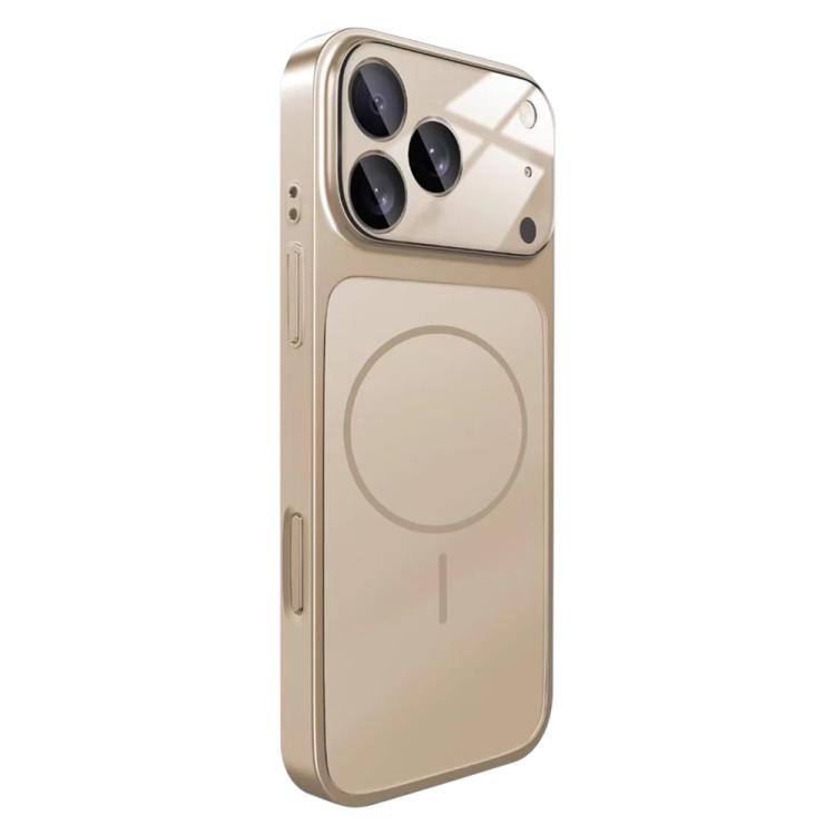 Change to 17 Big Lens Window Frosted MagSafe Phone Case, For iPhone 17 Pro Max, For iPhone 17 Pro, For iPhone 17, For iPhone Air