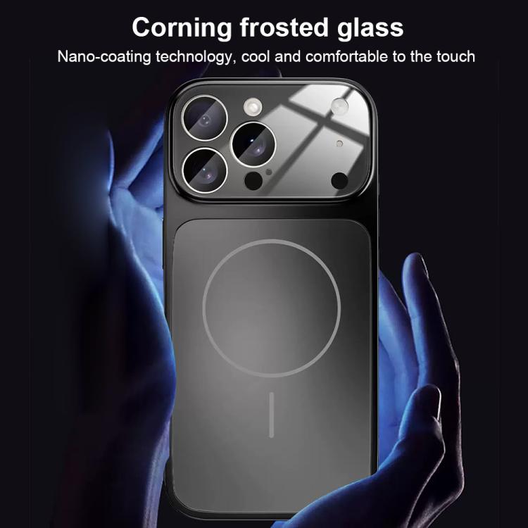 Change to 17 Big Lens Window Frosted MagSafe Phone Case, For iPhone 13 Pro Max, For iPhone 13 Pro, For iPhone 13, For iPhone 12