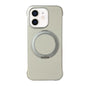 Frameless Leather-Skin PC MagSafe Holder Phone Case, For iPhone 12 Pro, For iPhone 11 Pro Max, For iPhone 11