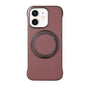 Frameless Leather-Skin PC MagSafe Holder Phone Case, For iPhone 12 Pro, For iPhone 11 Pro Max, For iPhone 11