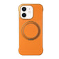 Frameless Leather-Skin PC MagSafe Holder Phone Case, For iPhone 12 Pro, For iPhone 11 Pro Max, For iPhone 11