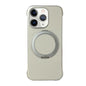 Frameless Leather-Skin PC MagSafe Holder Phone Case, For iPhone 12 Pro, For iPhone 11 Pro Max, For iPhone 11