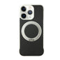 Frameless Leather-Skin PC MagSafe Holder Phone Case, For iPhone 12 Pro, For iPhone 11 Pro Max, For iPhone 11