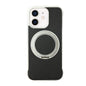 Frameless Leather-Skin PC MagSafe Holder Phone Case, For iPhone 13, For iPhone 12, For iPhone 12 Pro Max