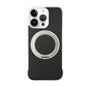Frameless Leather-Skin PC MagSafe Holder Phone Case, For iPhone 12 Pro, For iPhone 11 Pro Max, For iPhone 11