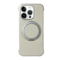 Frameless Leather-Skin PC MagSafe Holder Phone Case, For iPhone 13, For iPhone 12, For iPhone 12 Pro Max
