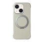 Frameless Leather-Skin PC MagSafe Holder Phone Case, For iPhone 14 Plus, For iPhone 14, For iPhone 14 Pro