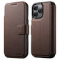 Suteni Q05 -in-1 Multi-function MagSafe Wallet Big Litchi Leather Phone Case, For iPhone 14, For iPhone 14 Pro, For iPhone 14 Pro Max, For iPhone 13 Pro Max, For iPhone 13 Pro, For iPhone 13