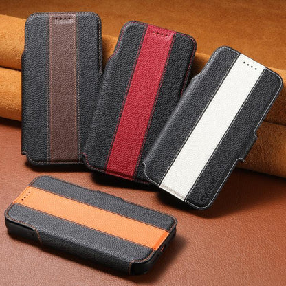 Suteni Q08 2-in-1 Multi-function Magnetic Wallet Big Litchi Vegan Leather Phone Case, For iPhone 16 Pro Max, For iPhone 16 Pro, For iPhone 16, For iPhone 15 Pro Max, For iPhone 15 Pro, For iPhone 15