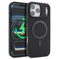 Carbon Fiber MagSafe Faux Leather Phone Case, For iPhone Duo, For iPhone 18 Pro, For iPhone 18 Pro Max, For iPhone 17 Pro Max
