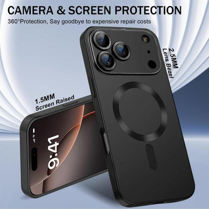 Ultra thin Metallic TPU MagSafe Phone Case with Lens Film, For iPhone 17 Pro Max, For iPhone 17 Pro, For iPhone 17, For iPhone Air, For iPhone 16 Pro Max, For iPhone 16 Pro