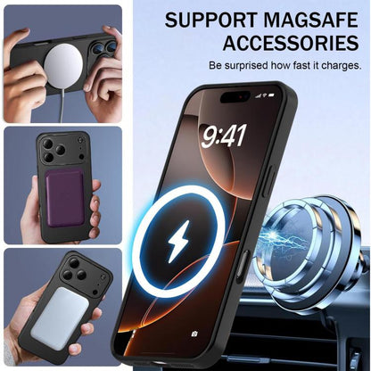 Ultra thin Metallic TPU MagSafe Phone Case with Lens Film, For iPhone 16 Plus, For iPhone 16, For iPhone 15 Pro Max, For iPhone 15 Pro, For iPhone 15 Plus, For iPhone 15