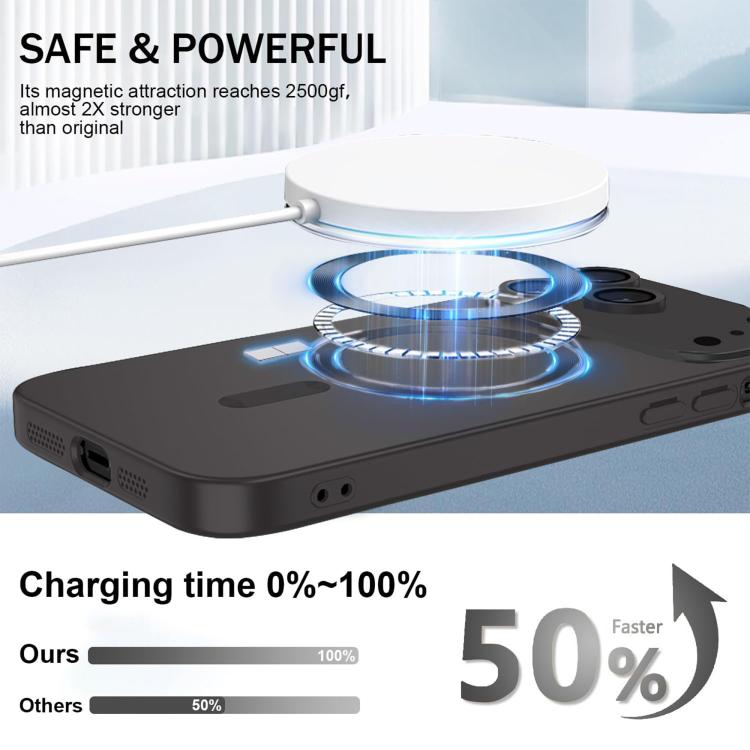 Ultra thin Metallic TPU MagSafe Phone Case with Lens Film, For iPhone 16 Plus, For iPhone 16, For iPhone 15 Pro Max, For iPhone 15 Pro, For iPhone 15 Plus, For iPhone 15