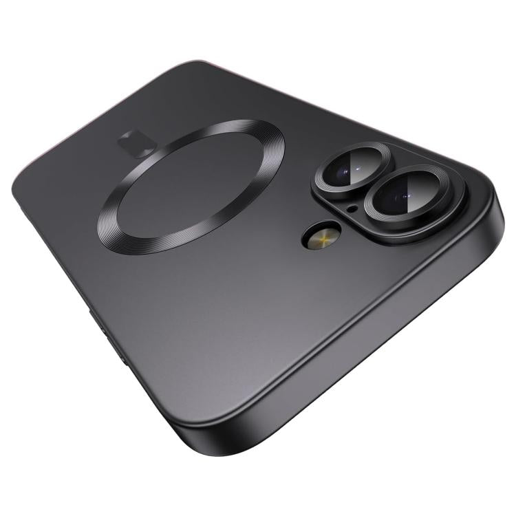 Ultra thin Metallic TPU MagSafe Phone Case with Lens Film, For iPhone 16 Plus, For iPhone 16, For iPhone 15 Pro Max, For iPhone 15 Pro, For iPhone 15 Plus, For iPhone 15