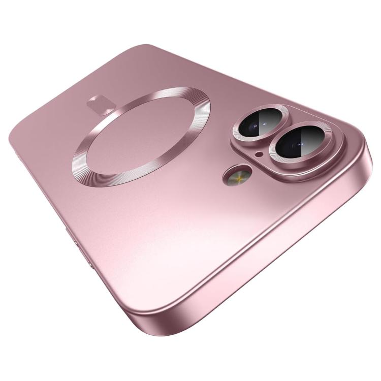 Ultra thin Metallic TPU MagSafe Phone Case with Lens Film, For iPhone 16 Plus, For iPhone 16, For iPhone 15 Pro Max, For iPhone 15 Pro, For iPhone 15 Plus, For iPhone 15