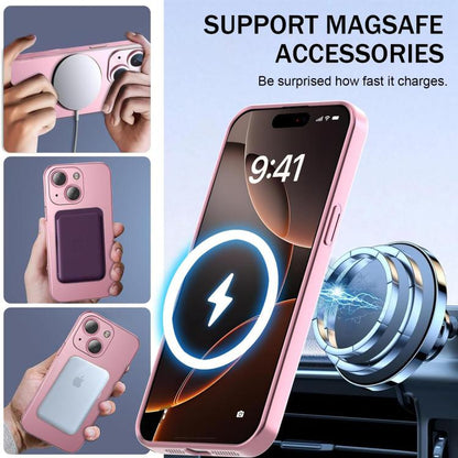 Ultra thin Metallic TPU MagSafe Phone Case with Lens Film, For iPhone 15 Plus, For iPhone 15, For iPhone 14 Plus, For iPhone 14, For iPhone 14 Pro, For iPhone 14 Pro Max